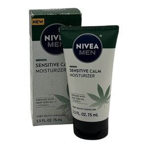 Nivea Men - Sensitive Calm Moisturizer (2.5 fl oz) - Hemp Seed Oil + Vitamin E